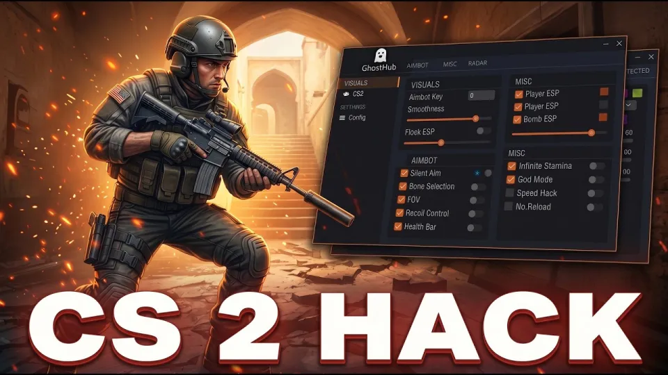 CS2 Cheats 2026: Top Undetected Hack for CS2 Aimbot, ESP
